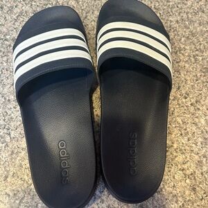 Navy blue men’s size 12 adidas sandals